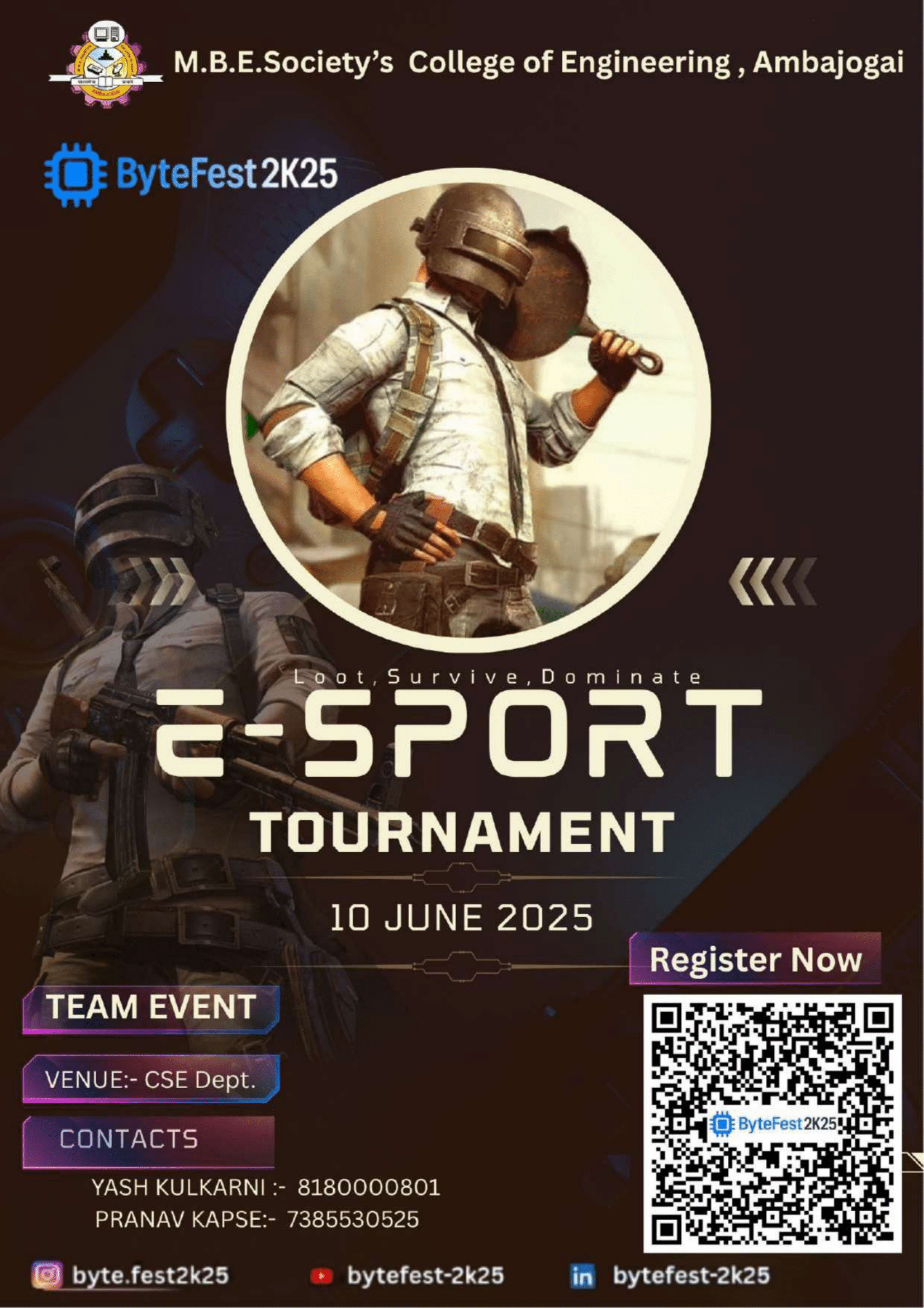 BGMI Showdown Poster